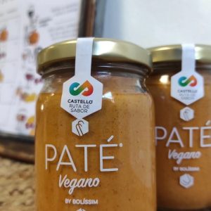 Paté vegano de alcachofa y trufa